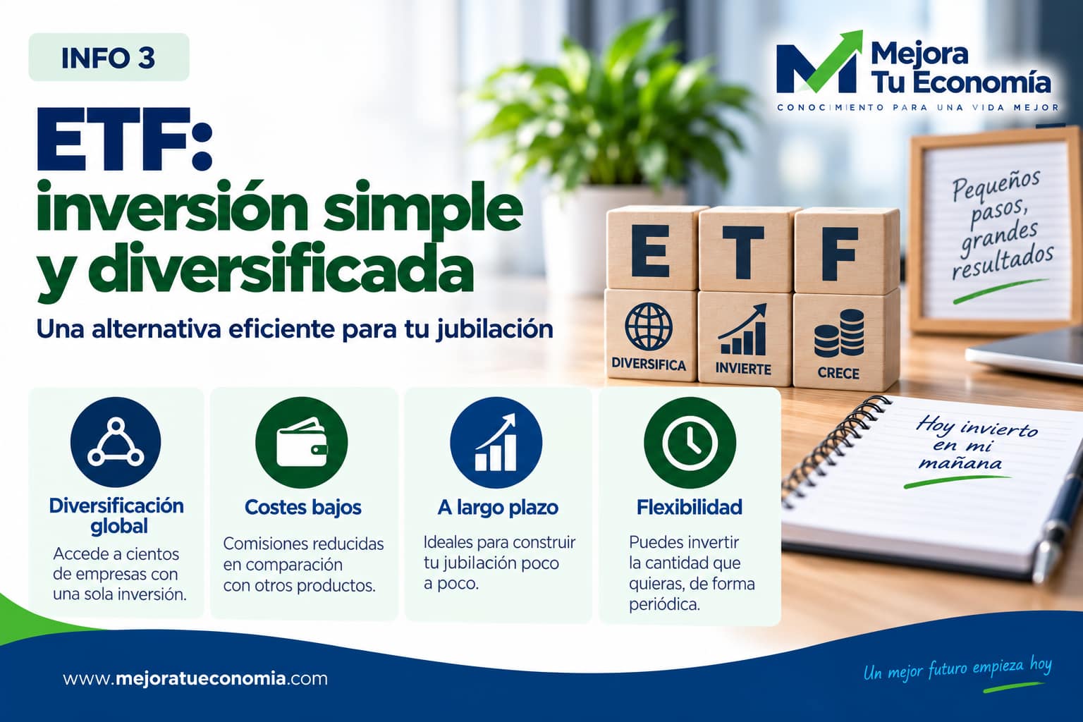 Factores para elegir productos de ahorro e inversión para la jubilación