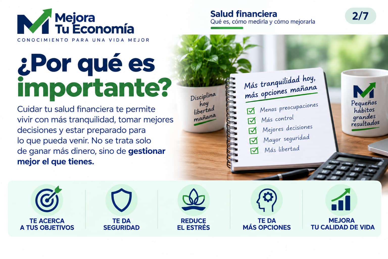 Por qué es importante cuidar tu salud financiera