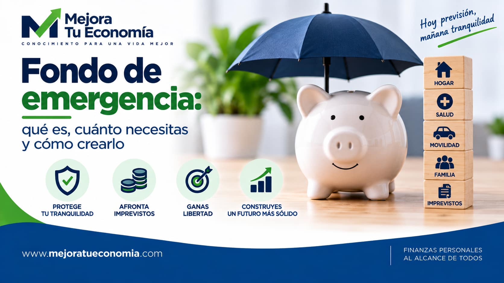 Fondo de emergencia: qué es, cuánto necesitas y cómo crearlo