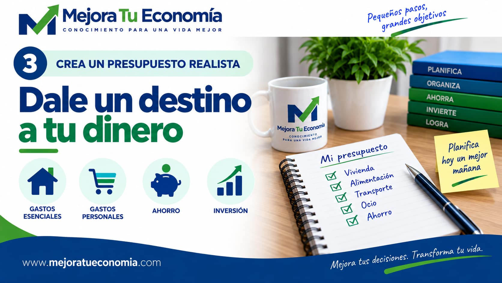 Crea un presupuesto realista