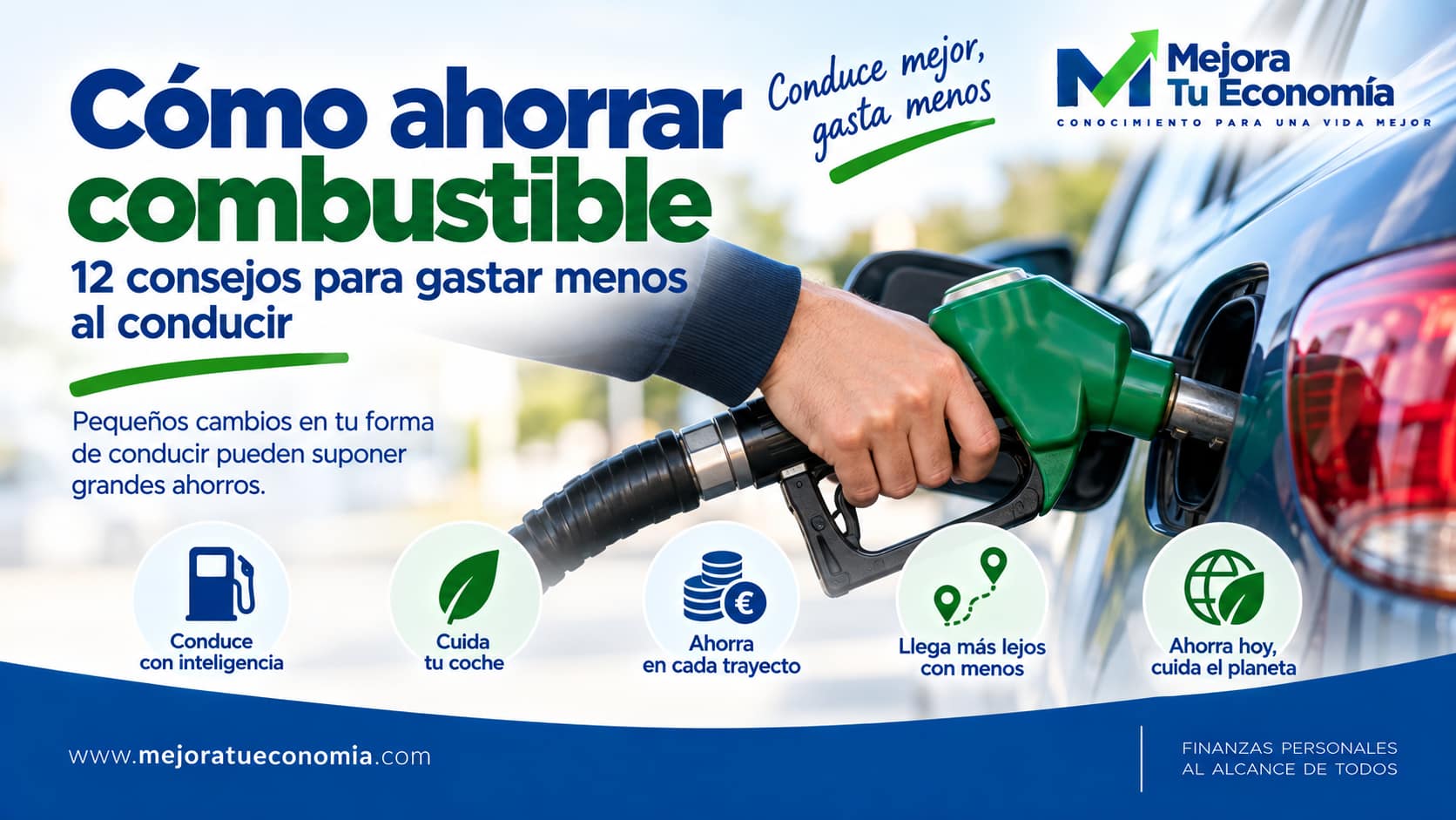 Cómo ahorrar combustible con consejos prácticos para gastar menos al conducir