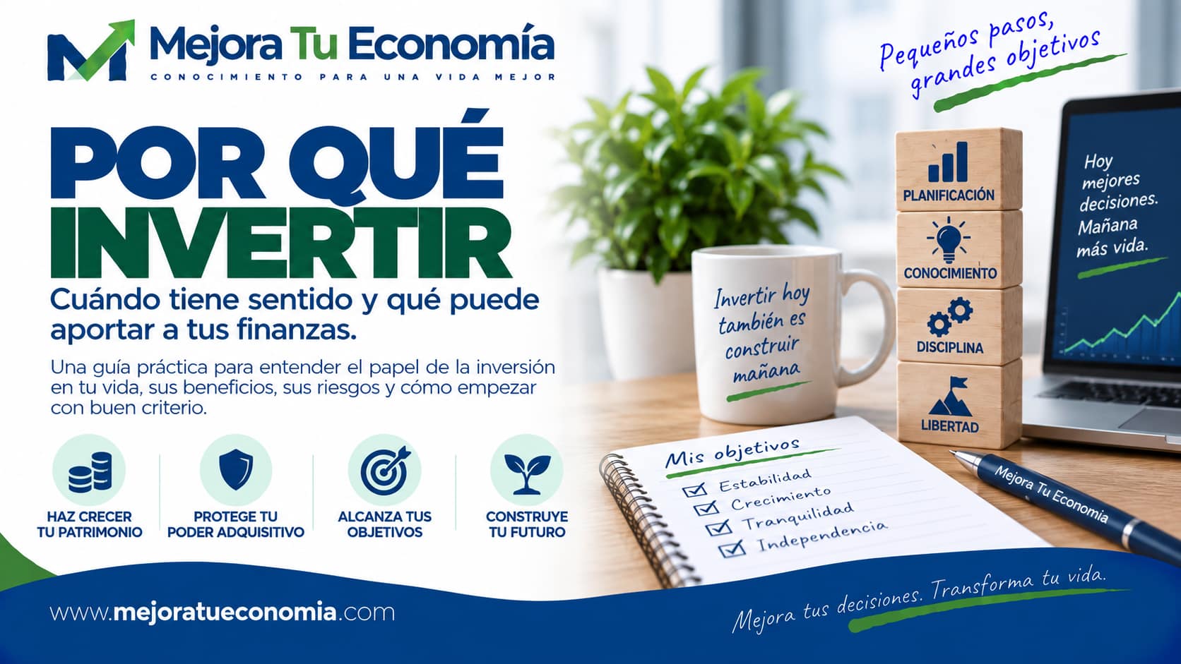 Por qué invertir y cuándo puede tener sentido para tus finanzas