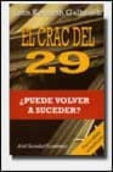 Cubierta original del libro El crac del 29: reseña, ideas clave y análisis MTE
