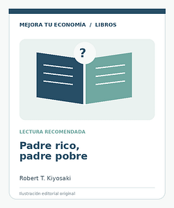 Ilustración original para Padre rico, padre pobre