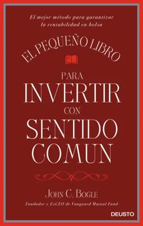 Cubierta original del libro El pequeño libro para invertir con sentido común: reseña, ideas clave y análisis MTE
