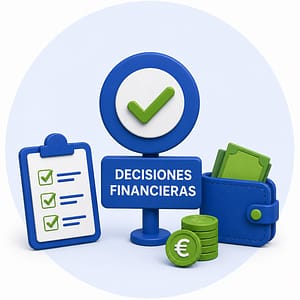 Toma decisiones financieras