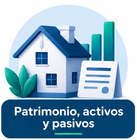 Patrimonio, activos y pasivos
