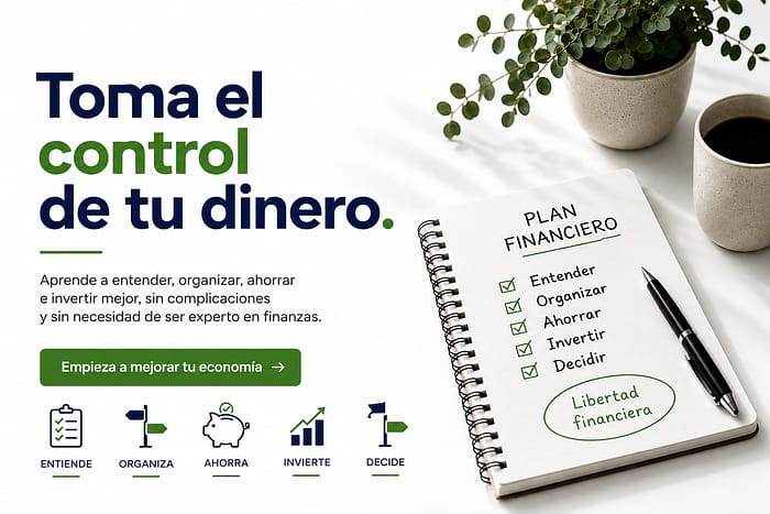 toma el control de tu dinero. Mejora tu Economía