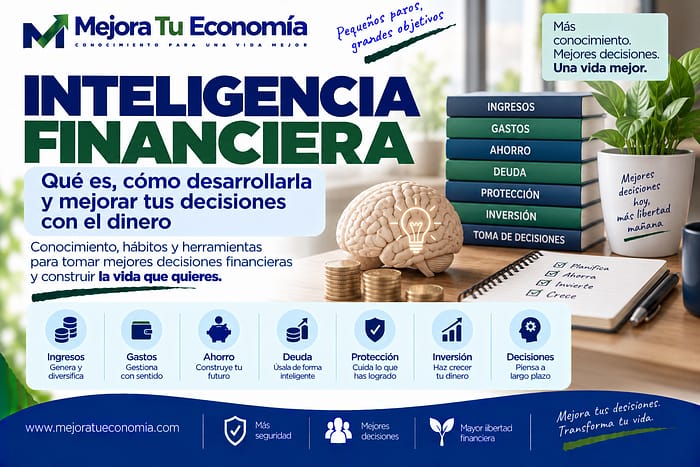 Inteligencia financiera: qué es y cómo mejorar tus decisiones con el dinero