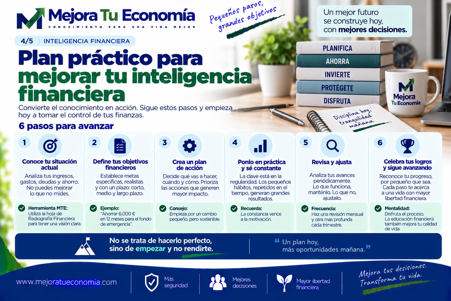 Errores que frenan tu inteligencia financiera