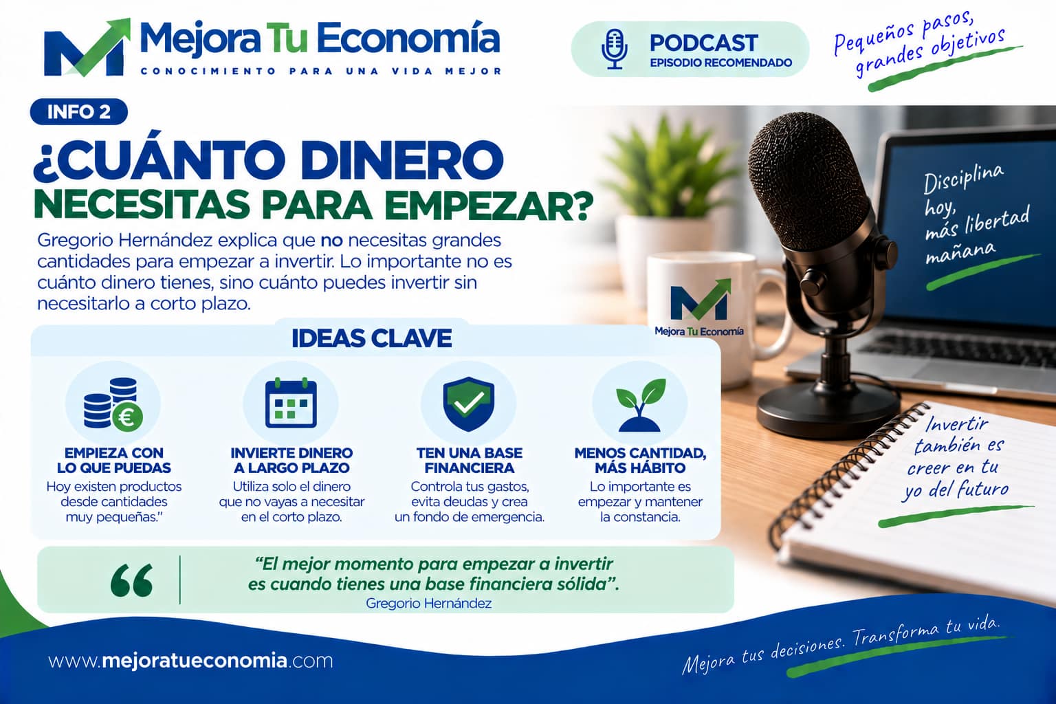 Cuánto dinero necesitas para empezar a invertir